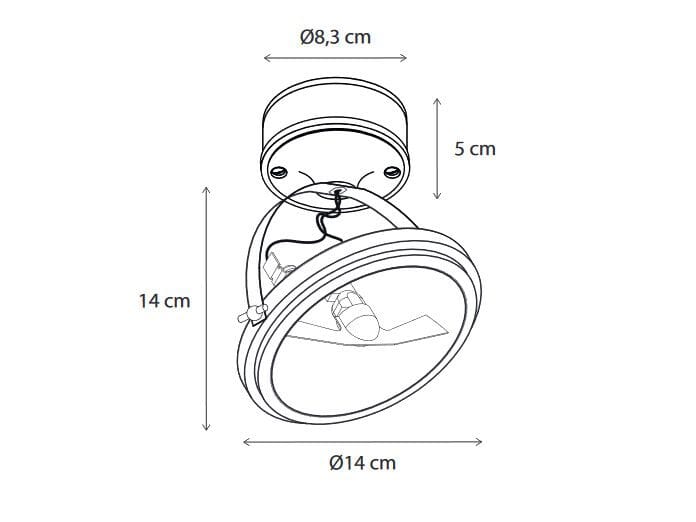 Поворотный латунный прожектор Authentage Lighting Centonze ARCH-00037442 - Вид №2