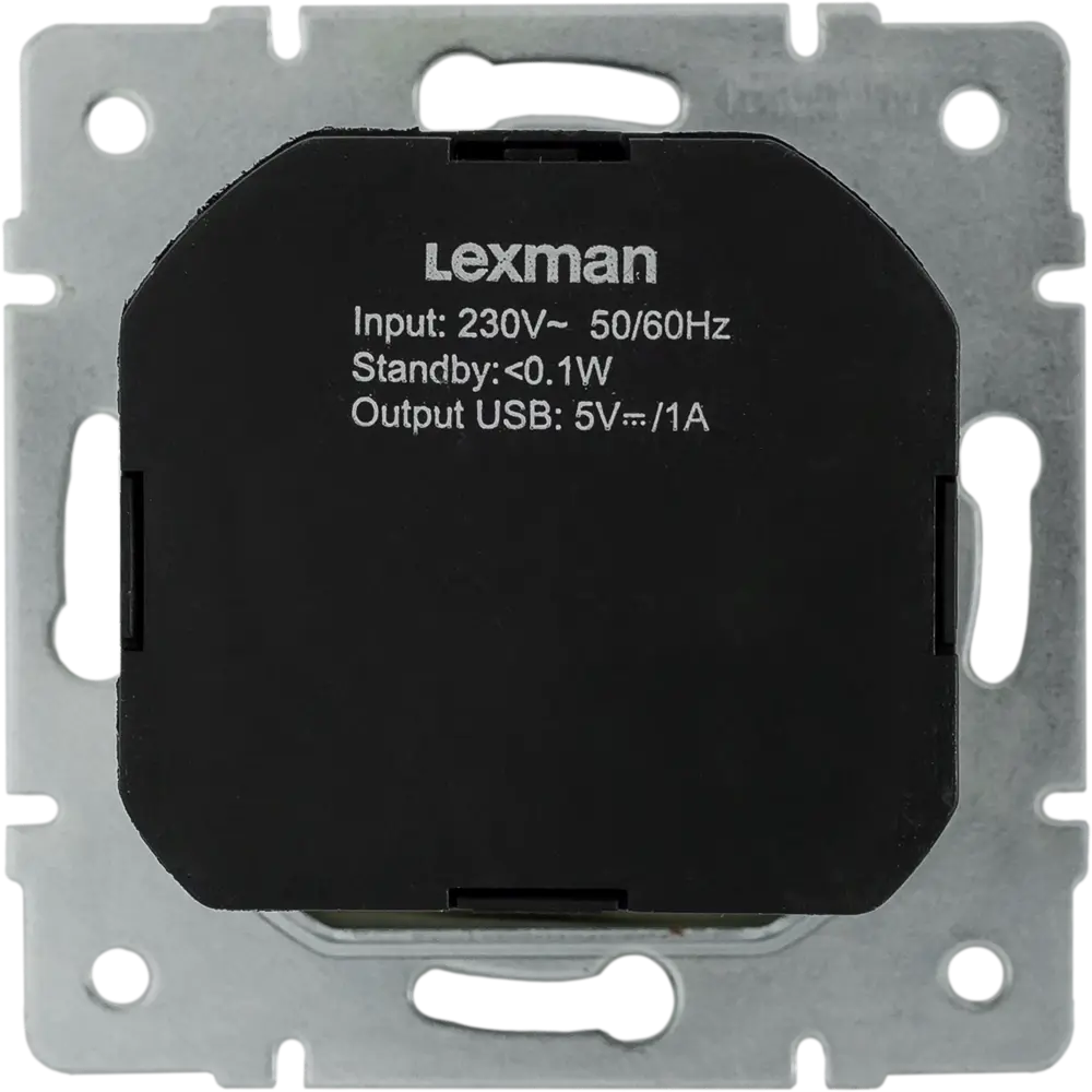 Розетка встраиваемая Lexman Виктория с заземлением разъем USB цвет матовая шампань 17921535 STLM-2016825 - Вид №4