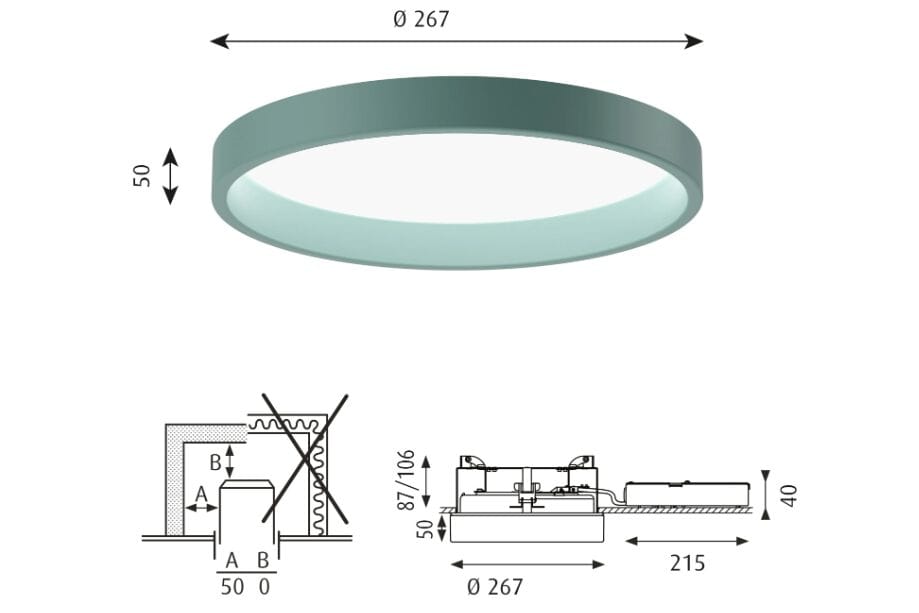 Светодиодный потолочный светильник In Stock Louis Poulsen ARCH-00139643 - Вид №4