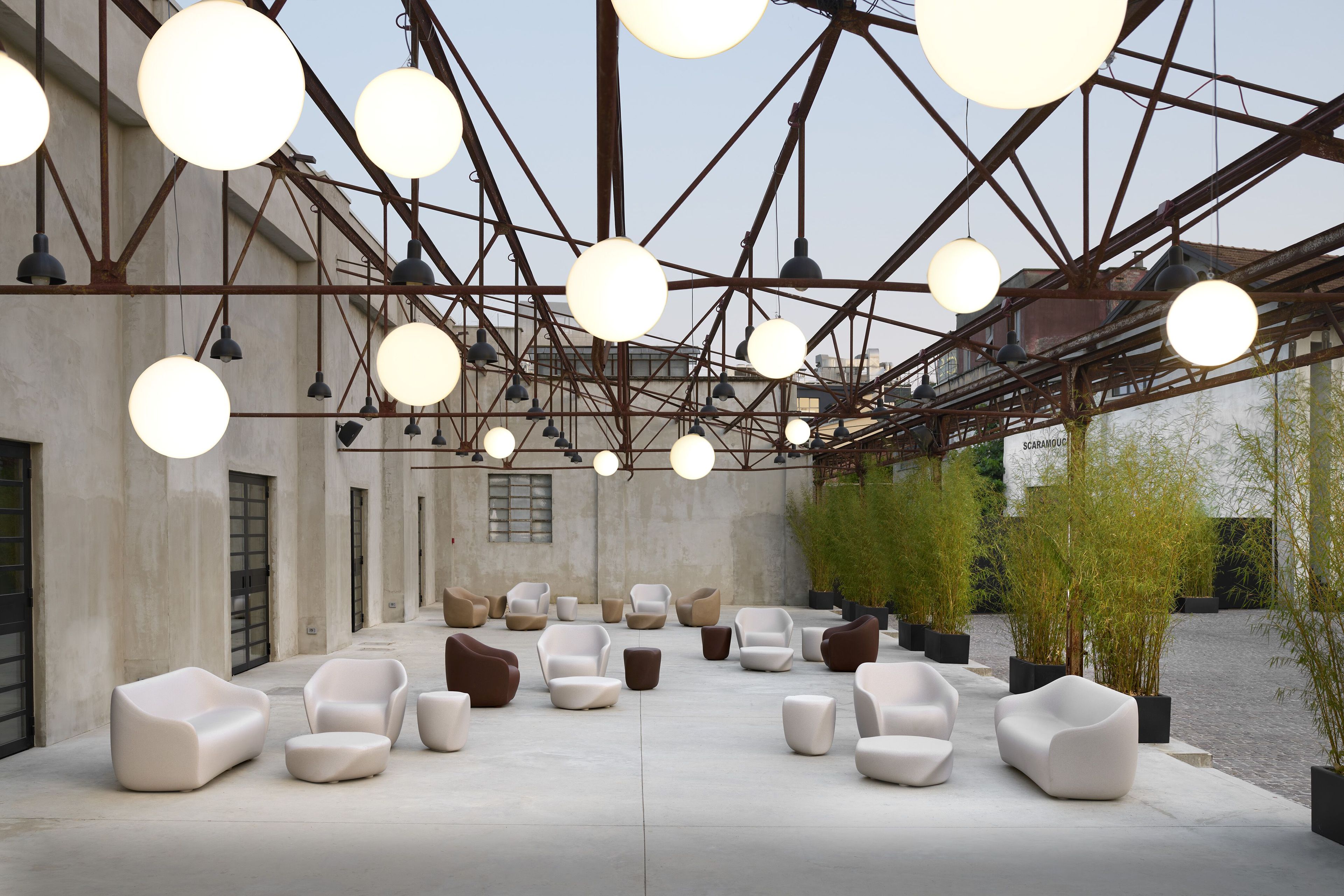 Полиэтиленовое садовое кресло с подлокотниками SLIDE Reborn ARCH-00072588 - Вид №4