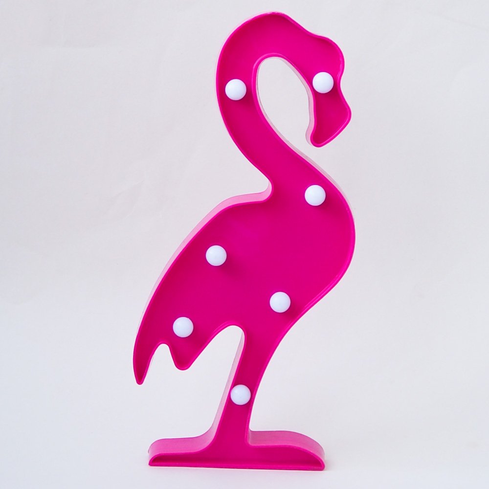 Ночник детский "Фламинго" LITTLE LOVELY COMPANY  281704 Розовый Santreyd  - Вид №3