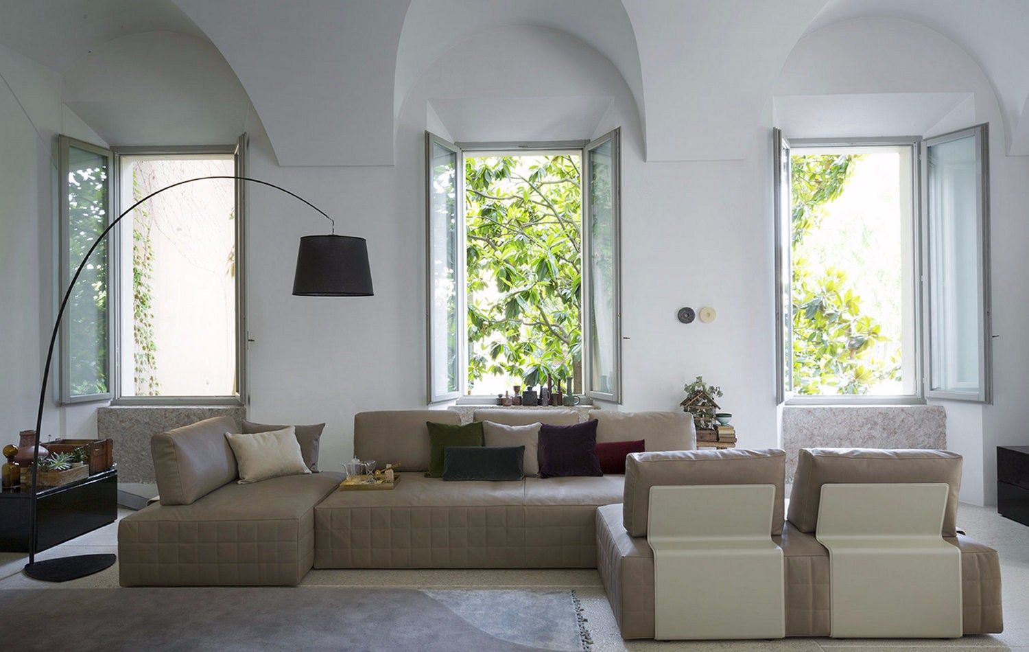 Угловой диван с журнальной стойкой BODEMA SHANGHAI ARCH-00143450 - Вид №8