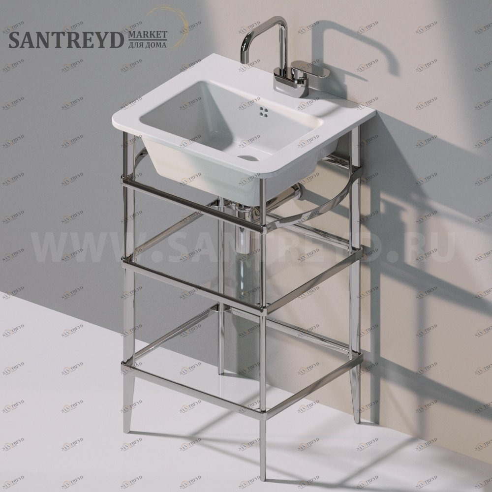 Металлическая консоль VOLO хром Ceramica Flaminia VL52MCHROMO