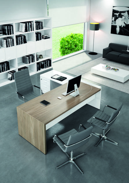 Quadrifoglio Рабочий стол со встроенной полкой T45 sun-id-1509343 - Вид №12