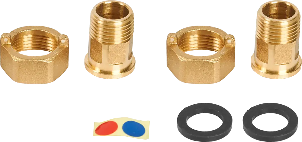 Комплект присоединительный Пульсар для водосчетчиков 1/2" 86261547