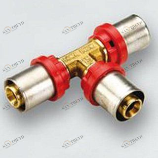 Тройник ред.  20х16х20 пресс TIEMME 1650008