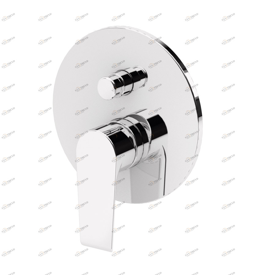 Встраиваемый однорычажный смеситель для душа с переключателем CEZARES NAUTIC-VDIM-01