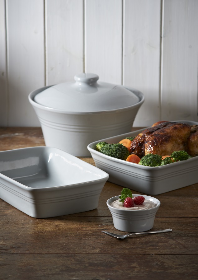 2001.503 Блюдо для запекания classic kitchen, 26х26 см, серое Mason Cash  - Вид №2