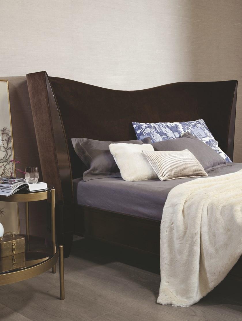 SELVA Кровать Queen size из шпона дерева с мягким изголовьем Vendôme 2057 Vendome - Вид №3