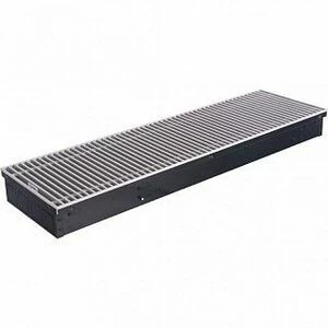 Конвектор внутрипольный STOUT SCQ 110.240.3000 (Решётка роликовая, анодированный алюминий)
