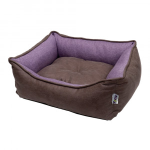 ПР0056980 Лежак для животных Colour 52x41х10см фиолетовый Foxie