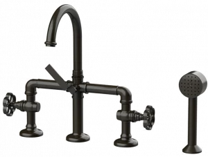 BLEU PROVENCE Смеситель для кухни с поворотным изливом с вытяжным душем Rubinetti da cucina Rkm10ral