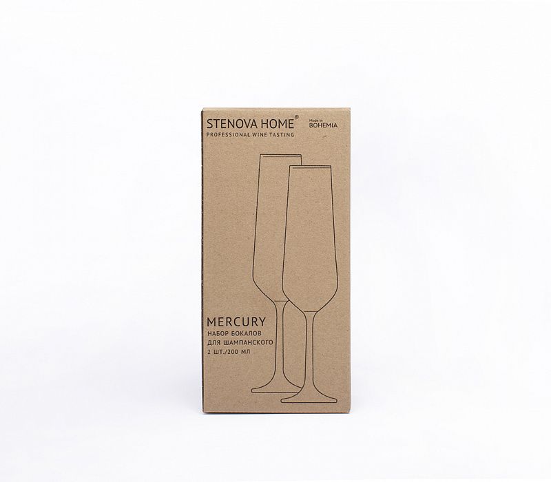 Victoria Stenova 611063 Набор бокалов для шампанского Mercury  - Вид №5