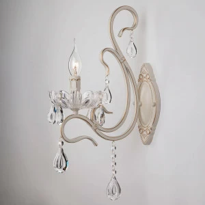 Бра настенное белое Eurosvet 12205/1 Strotskis EUROSVET СВЕЧА 00-3927695 Белый