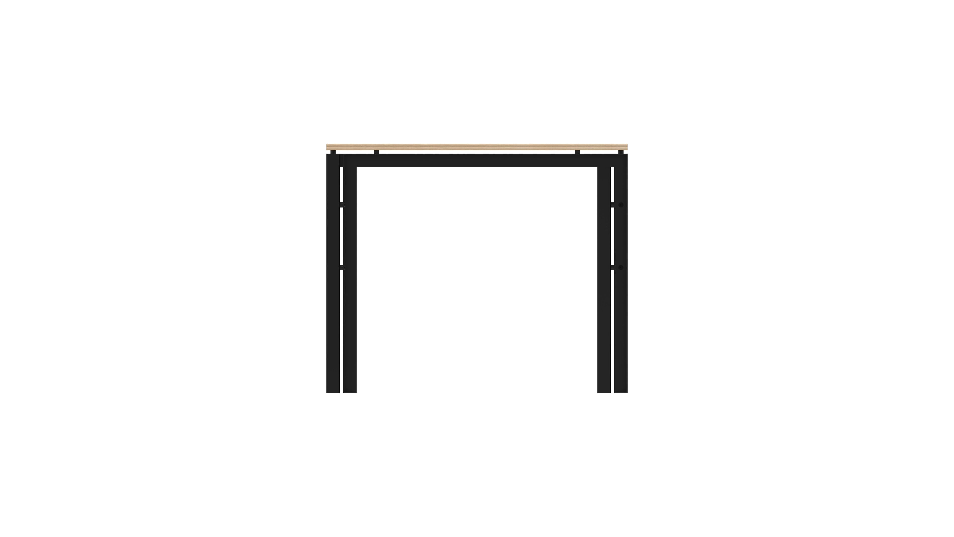 Прямоугольный стол из стали и дерева FUNCTIONALS WT-TABLE ARCH-00093437 - Вид №31