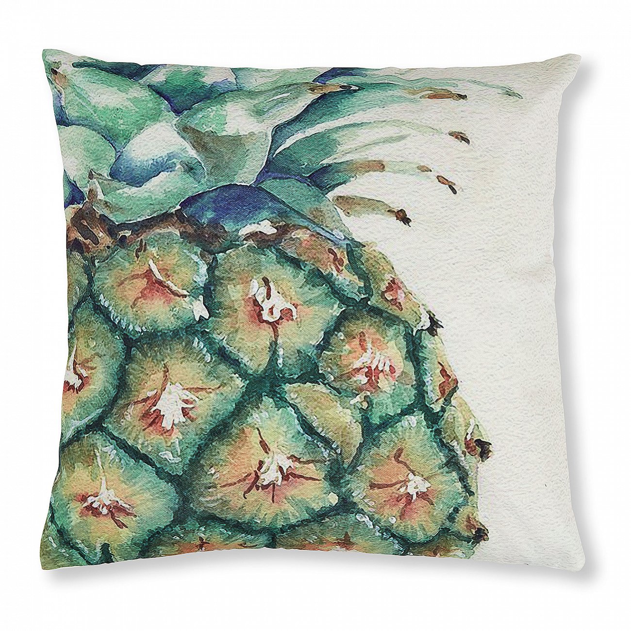 Чехол на подушку Jazzy 45x45 зеленый от La Forma LA FORMA РИСУНОК, РАСТЕНИЯ 299177 Зеленый  - Вид №2