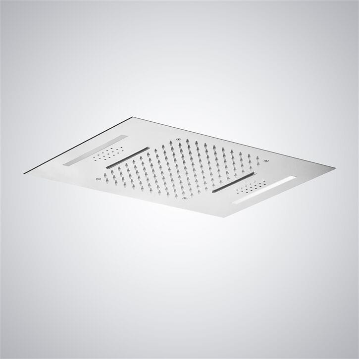 Светодиодная потолочная душевая головка из нержавеющей стали Fontana Showers Luxe Fontaine ARCH-00020047 - Вид №11