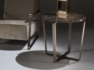 F.lli Orsenigo Круглый журнальный столик из мрамора Sushi