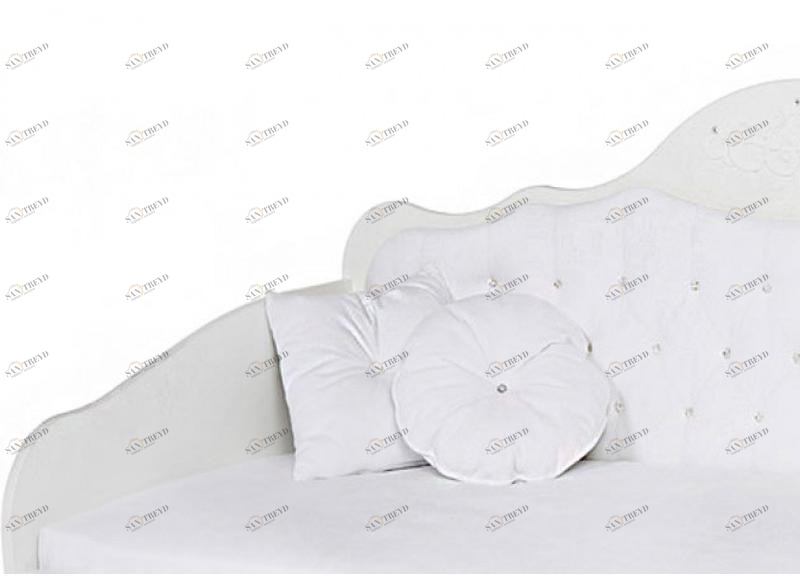 Подушки Комплект ABC-KING: 2 валика белые 4631147960818