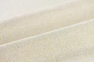 COLORISTICA Ткань мебельная  Рогожка  NEWSimmetrika Желтый