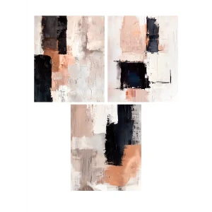 Santreyd Арт-терапия: триптих абстрактных картин 40×50 см 89389390