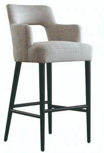 Ph Collection Табурет высокий тканевый с подлокотниками Oscar