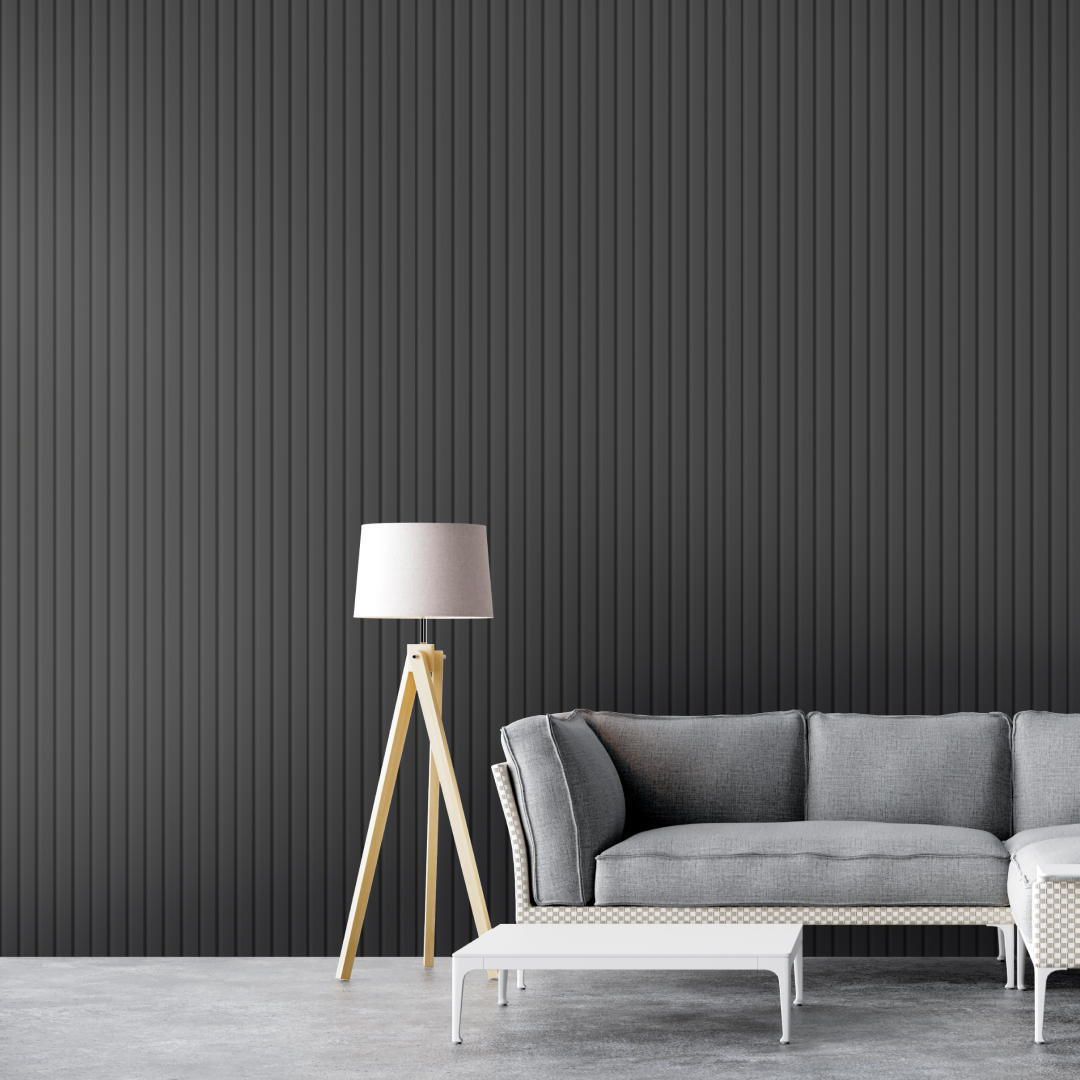 Профиль Финиш МДФ Stella Beats De Luxe Black Lead 2700x77x16 (упак.4шт.) STSR-209 - Вид №3