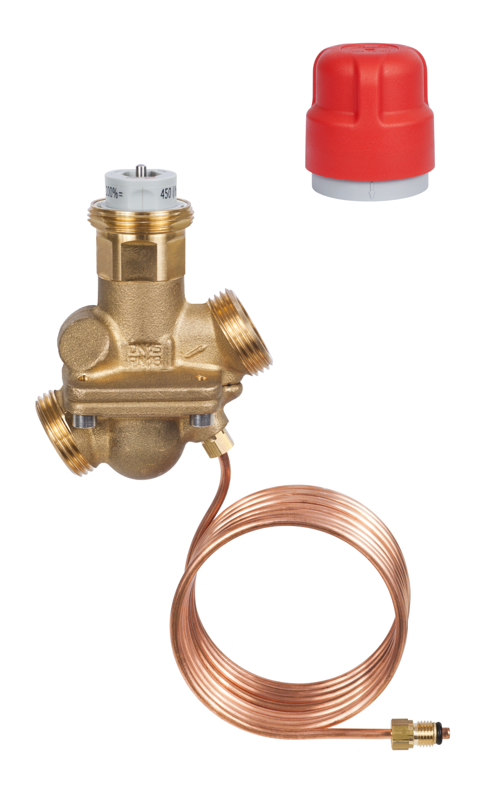 Danfoss Автоматический комбинированный клапан-регулятор AB-PM с наружной резьбой AB-PM DN15 HighPress клапан балансир 003Z1412  - Вид №19