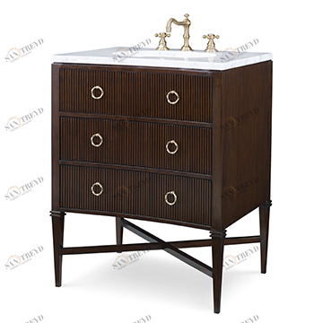 Тумбочка, Petite (до 33,5) 09170-110-301 Reeded Sink Chest Ambella 