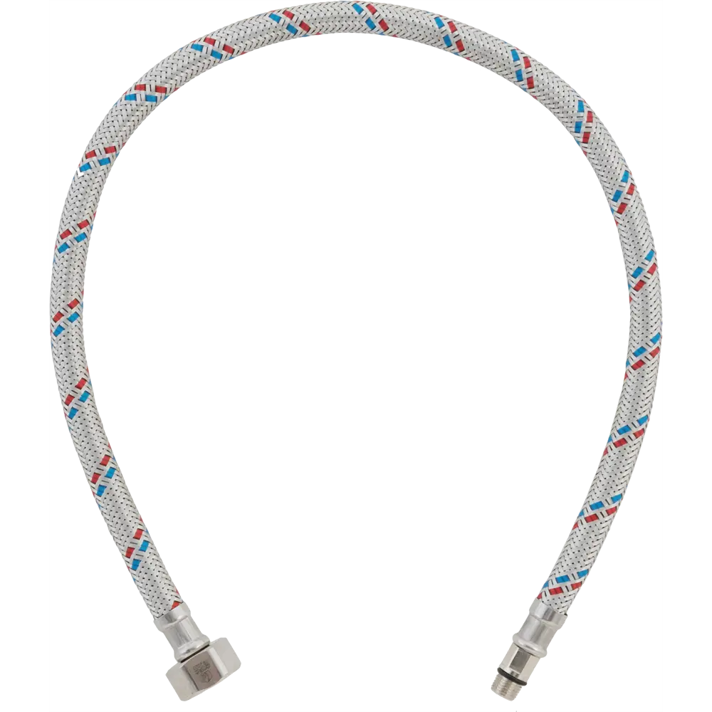 Гибкая подводка для воды, 1/2", М10, штуцер-гайка, 100 см 82894094 STLM-2124728 Santreyd 