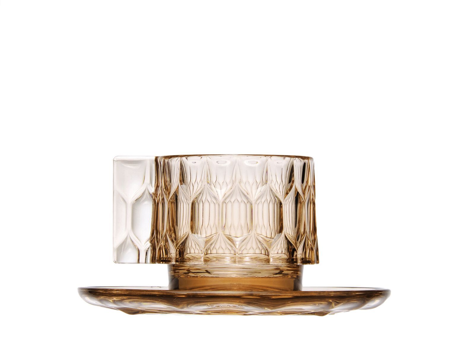 Набор кофейных чашек из инженерного пластика с блюдцем Kartell Jellies Family ARCH-00146181 - Вид №9