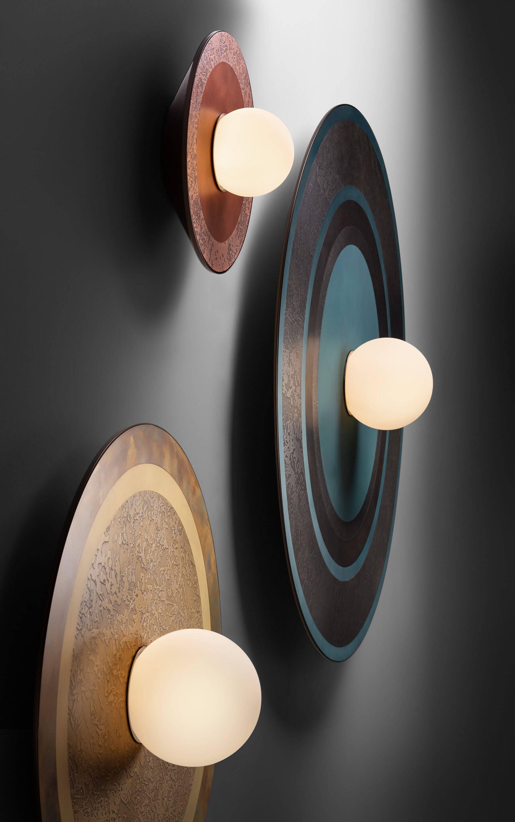 Металлический настенный светильник / потолочный светильник DE CASTELLI CALEIDE EOS ARCH-00060573 - Вид №2