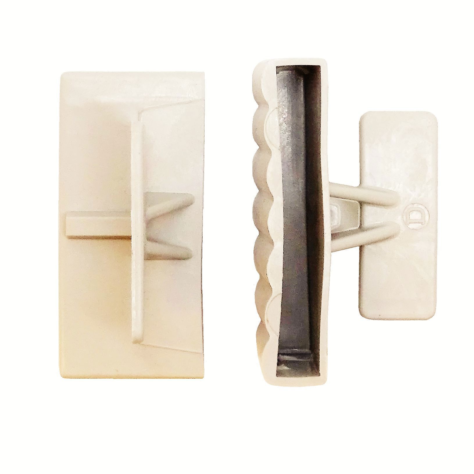 82399735 Латодержатель для деревянного каркаса ЛДП 64-2 цвет белый STLM-0026497 ЛЕВША  - Вид №1