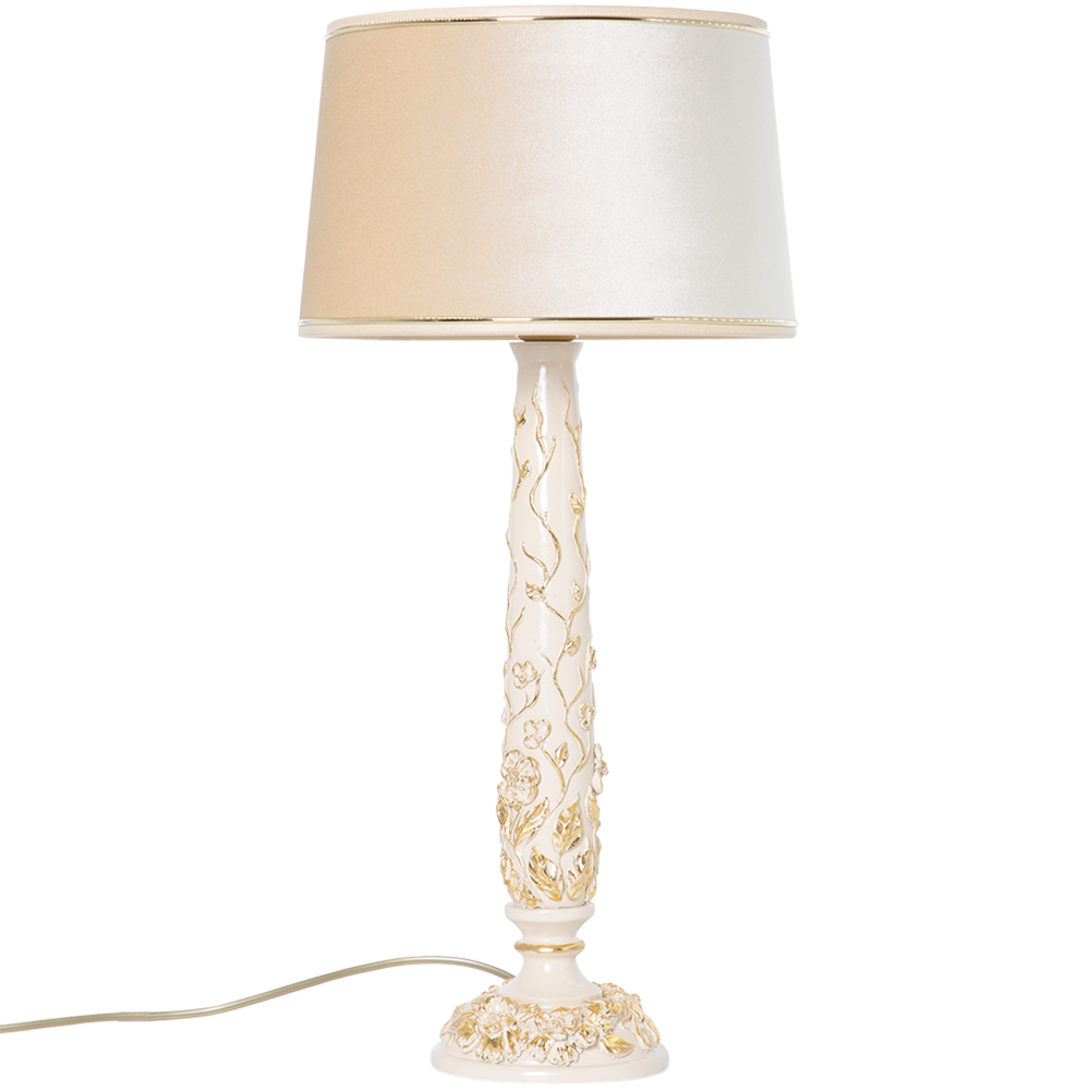 34081,34057 Светильник Лето Айвори Тюссо Светло-жёлтый BOGACHO 4627179655891, 4627179655945