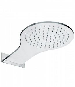 14889 / SL Стальная круглая настенная душевая лейка в тонком исполнении. Bongio Wellness