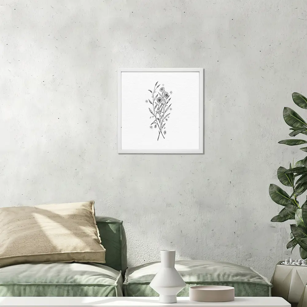 Фоторамка Santreyd Maria - минимализм и экологичность в белом исполнении 30×30 см 87909806 STLM-0076223 - Вид №4