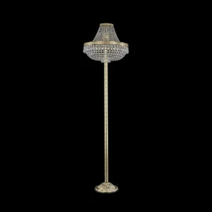 Торшер хрустальный на 8 ламп 172х45х45 см нежное золото Bohemia Ivele 19271T6/H/45IV-172 G BOHEMIA IVELE ЭЛИТНЫЕ 00-3889529 Золото;прозрачный