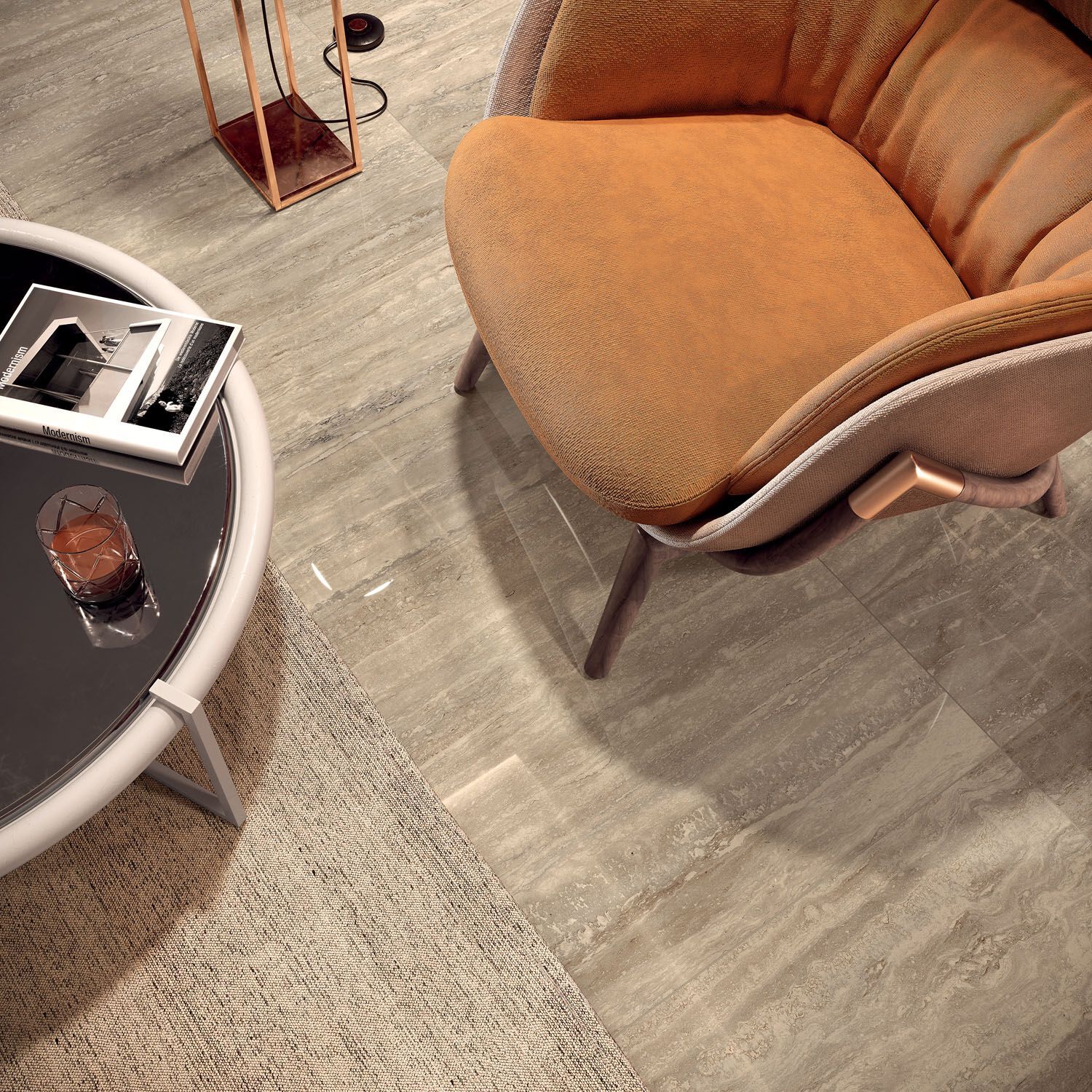 Керамогранит / напольное покрытие из ламинированного керамогранита с мраморным эффектом COTTO D'ESTE Starlight ARCH-00074282 - Вид №4