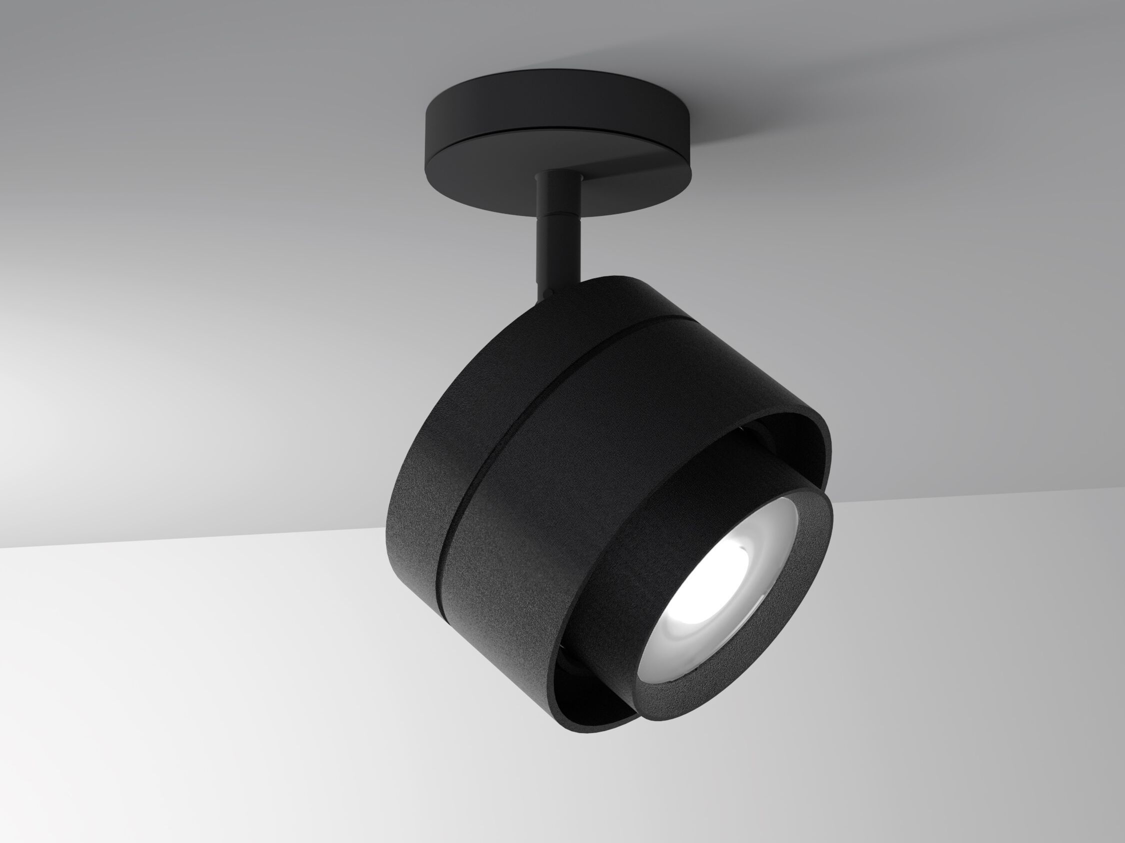 Регулируемый потолочный алюминиевый светодиодный прожектор Letroh поверхность ARCH-00080499