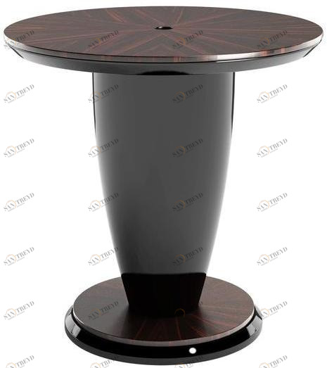 Capital Collection Круглый деревянный журнальный столик Kong sun-id-1347298