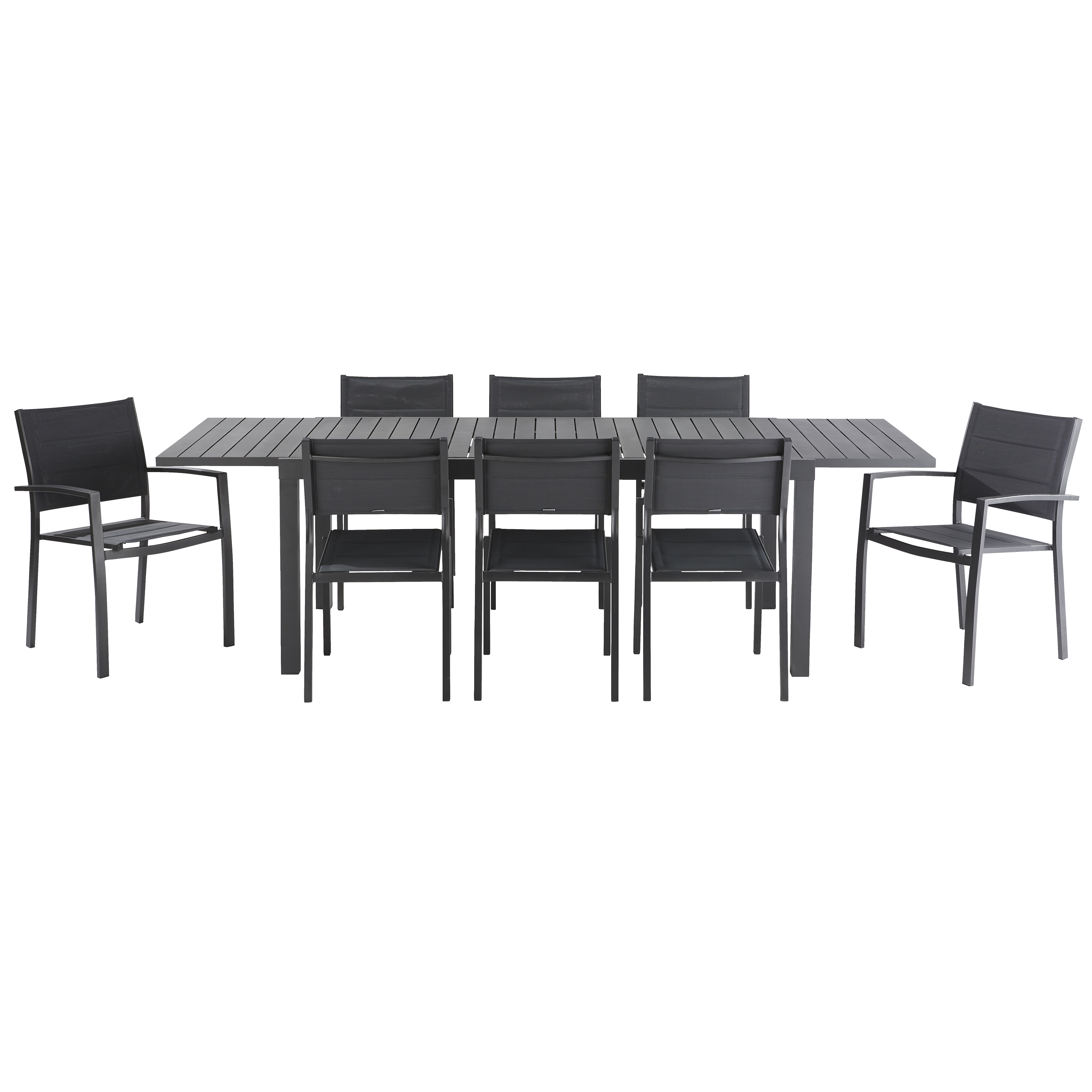 Стол раздвижной NATERIAL Lyra для сада и террасы с алюминиевой столешницей 83719639 STLM-0043748 - Вид №14