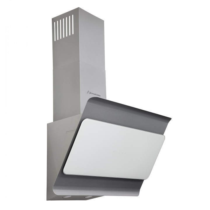 9245474 Вытяжка наклонная Schaub Lorenz SLD DL6318 белый/серебристый STDN-0108408