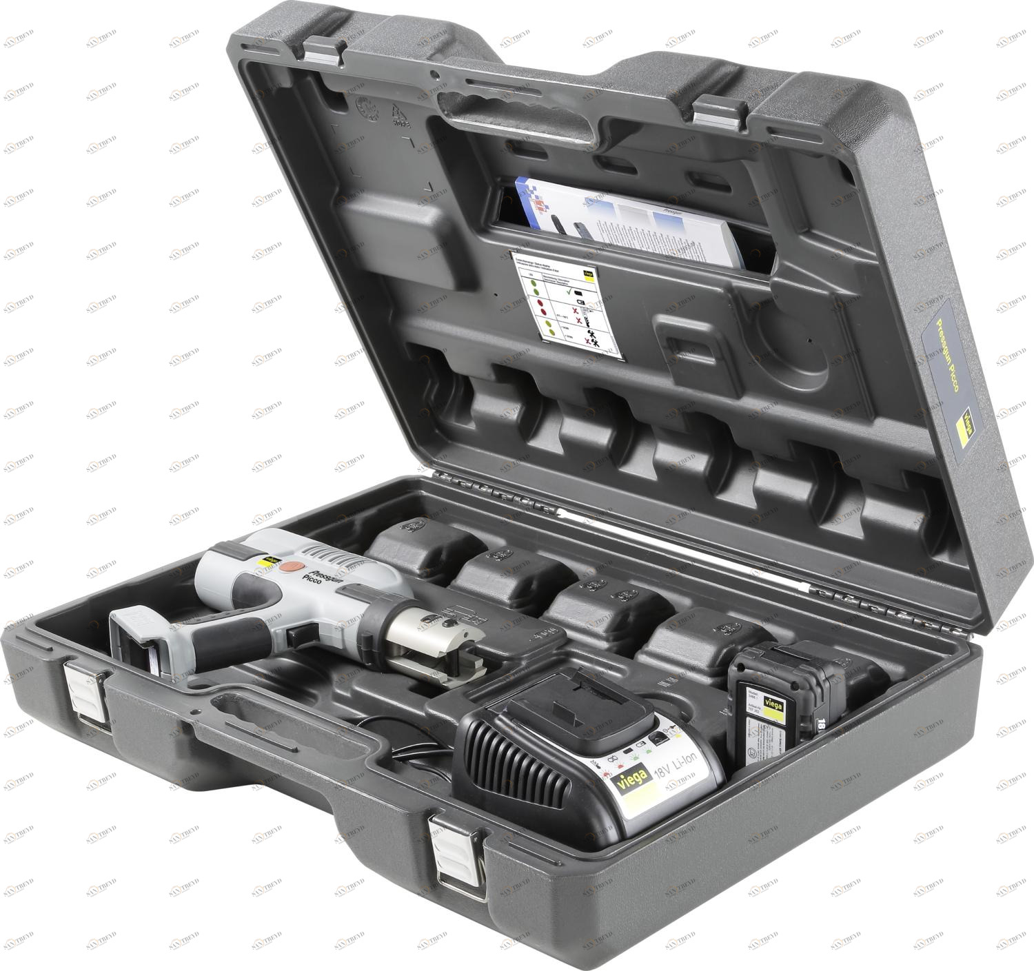 735 470 Модель 2489.2 Трубопроводные системы  Системные пресс-инструменты  Системные пресс-машины  Pressgun Picco Santreyd 