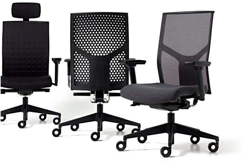 Diemme Кресло руководителя из полипропилена с 5-ю спицами и подголовником Fit sun-id-1429702 - Вид №3