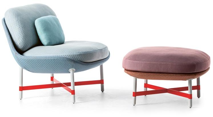 Moroso Мягкая подножка из ткани Ottoman sun-id-1403421 - Вид №5