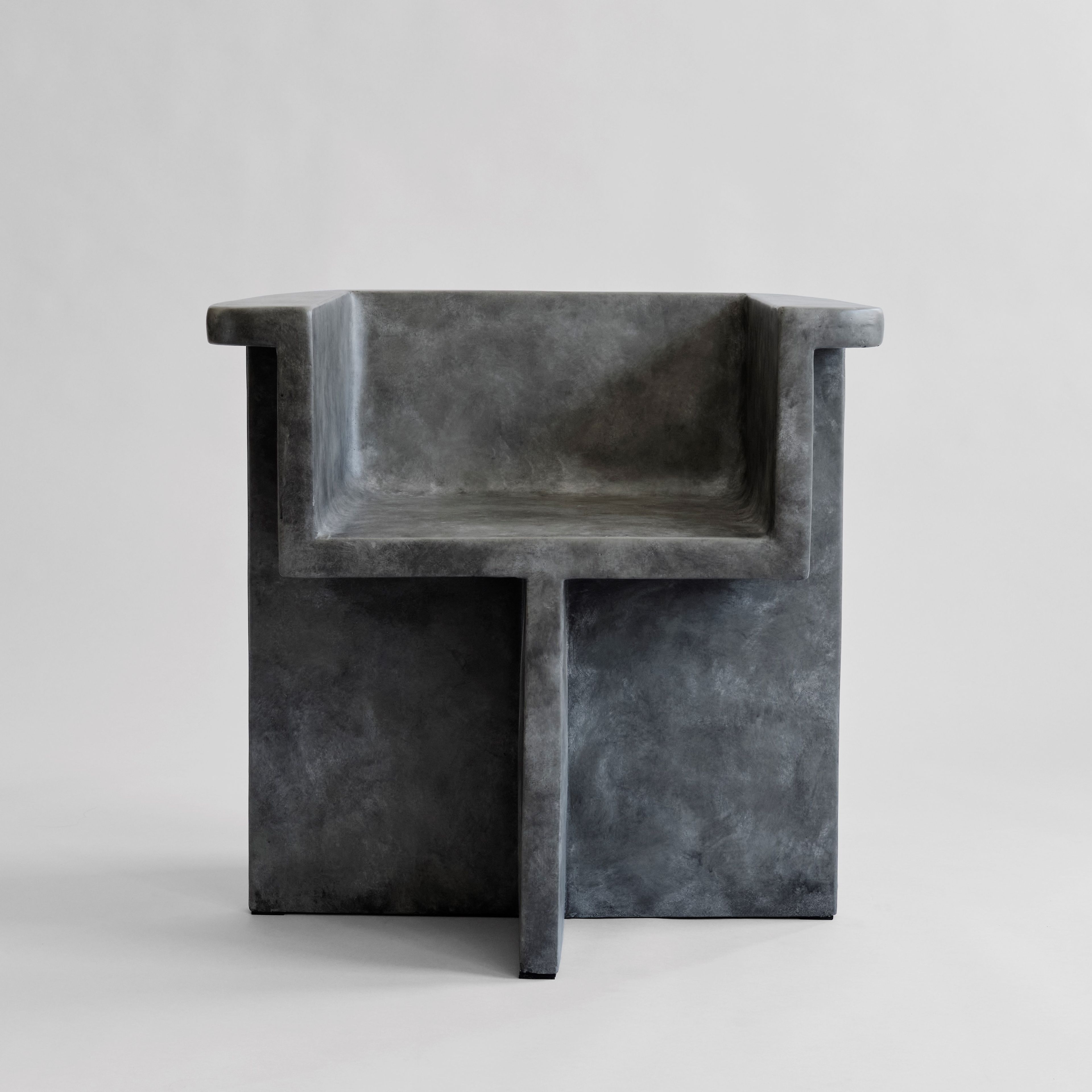 Стул из армированного волокном бетона с подлокотниками 101 Copenhagen Brutus ARCH-00152951 - Вид №5