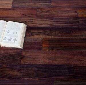 Массивная доска Magestik floor Под лаком (экзотика) Палисандр Натур (Гладкая) 400-1500х120 мм.