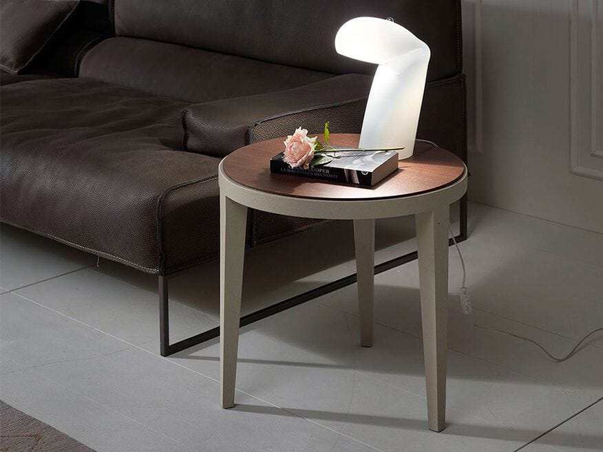 Низкий круглый журнальный столик Pacini & Cappellini ARCH-00005045