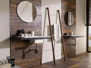 Подвесная раковина настенная овальная KRION Modul белая