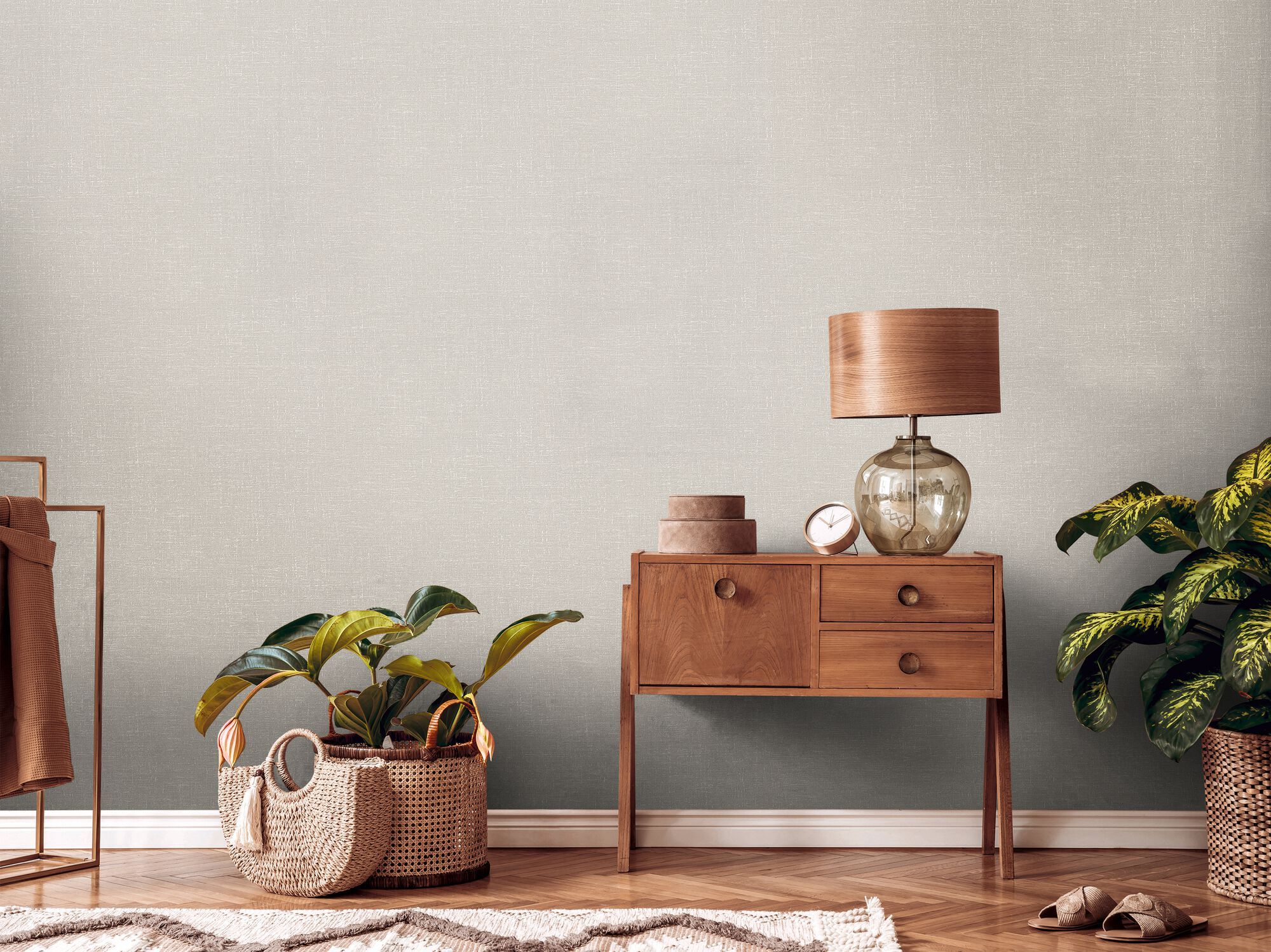 Однотонные обои с эффектом ткани Architects Paper Stories of Life ARCH-00059399 - Вид №12